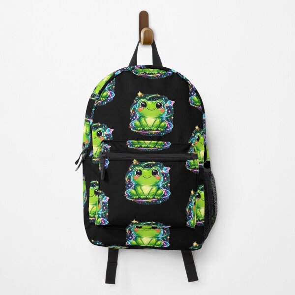 Item preview, Futuristic neon frog designed and sold by FroggyOnly.