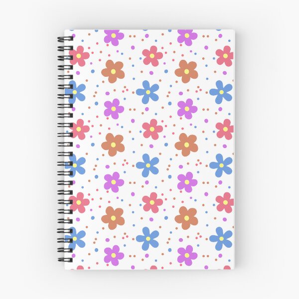 Item preview, Floral & Polka Dot Seamless Pattern designed and sold by SmallDart Creations.