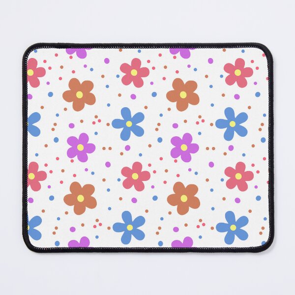 Item preview, Floral & Polka Dot Seamless Pattern designed and sold by SmallDart Creations.