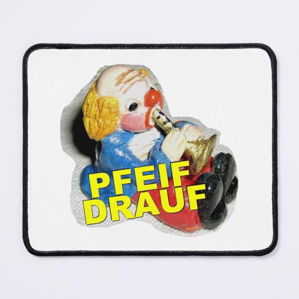 Item preview, A clown with a horn: WHO CARES! designed and sold by ZoffArt-Shop.