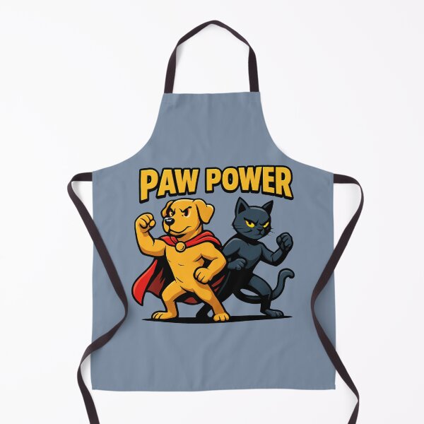 Item preview, Paw Power: Superhero Dog & Ninja Cat Duo designed and sold by OwnYourMood.
