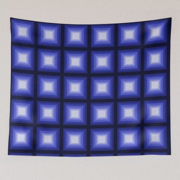 Item preview, Blue square pattern designed and sold by KCtarn14.