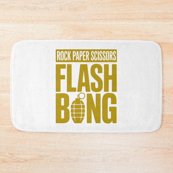 Item preview, Rock Paper Scissors Flashbang - This design is perfect for gamers who love strategic humor, FPS chaos, and clever meme energy. designed and sold by ZyziowskyArt.