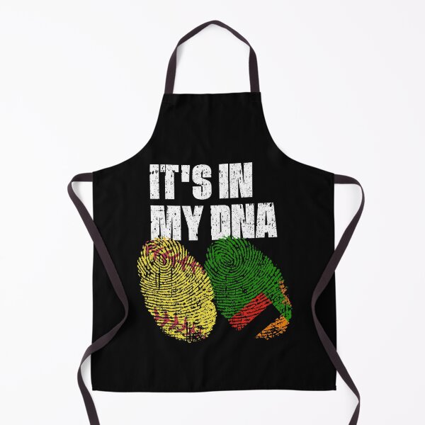 Item preview, IT'S IN MY DNA Softball - Zambia Flag Fingerprint designed and sold by CosmoKitsch.