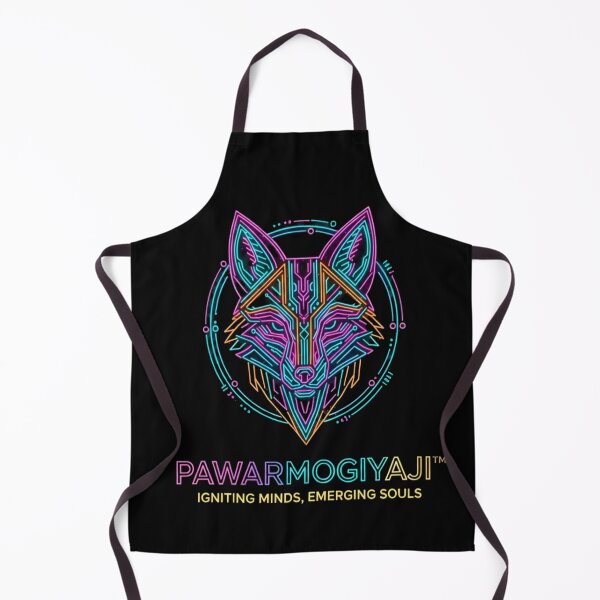 Item preview, PAWARMOGIYAJI Neon Cyber Fox Geometric Art designed and sold by Pawar1999.