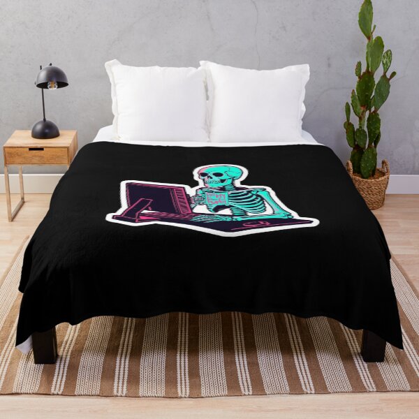 Item preview, Per My Last Email Skeleton Corporate Burnout Vaporwave designed and sold by MonoMirth.