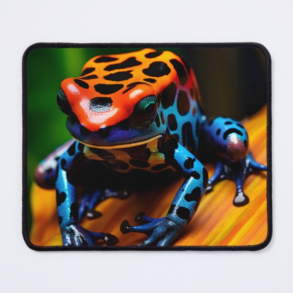Item preview, "Vibrantly Colored Poison Dart Frog - Tropical Wildlife Art" designed and sold by Hipatye26.
