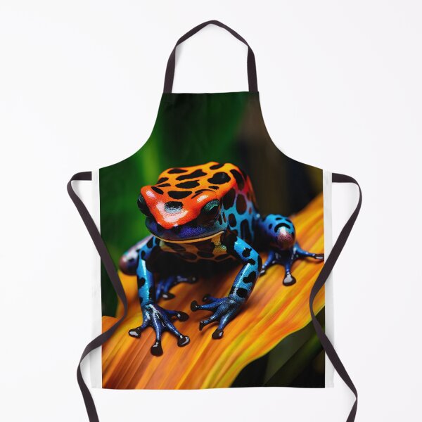 Item preview, "Vibrantly Colored Poison Dart Frog - Tropical Wildlife Art" designed and sold by Hipatye26.