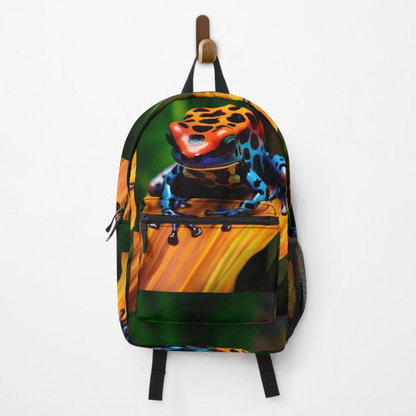 Item preview, "Vibrantly Colored Poison Dart Frog - Tropical Wildlife Art" designed and sold by Hipatye26.