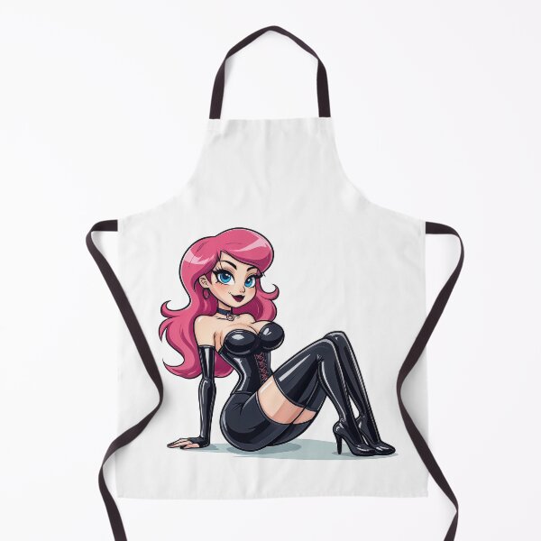 Item preview, Pink Haired Glam Latex Girl designed and sold by Tau Tia L Douglass.