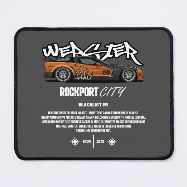 Item preview, Need For Speed Most Wanted Blacklist #5 Webster designed and sold by BronArtworks.