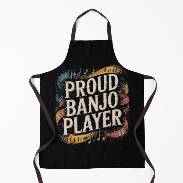 Item preview, Proud Banjo Player – Rustic String Music Graphic Tee designed and sold by KapiPrint.