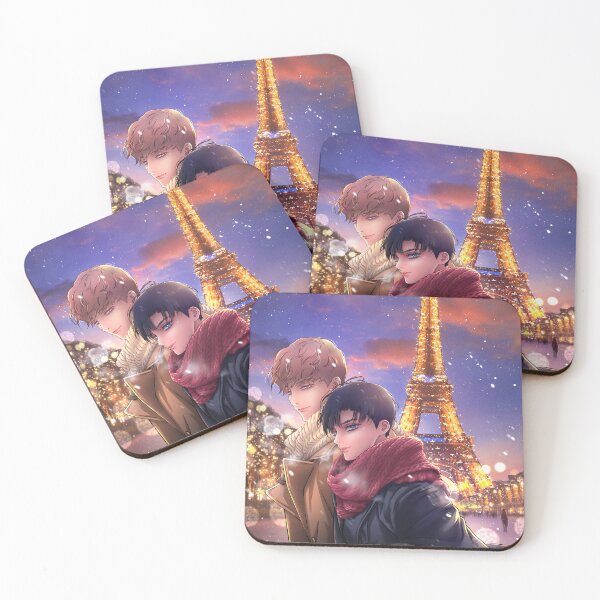 Item preview, Lee Geom and Lim Woo Yeon from Missing Love Manhwa, By Inherin designed and sold by Escafan.