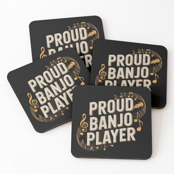Item preview, Proud Banjo Player – Rustic String Music Graphic Tee designed and sold by KapiPrint.
