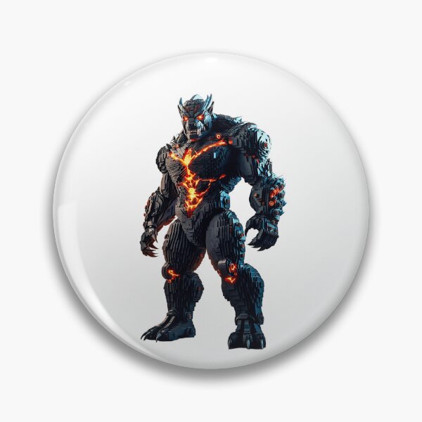 Item preview, Cybernetic Vulkan Knight Beast designed and sold by Flex Brix.