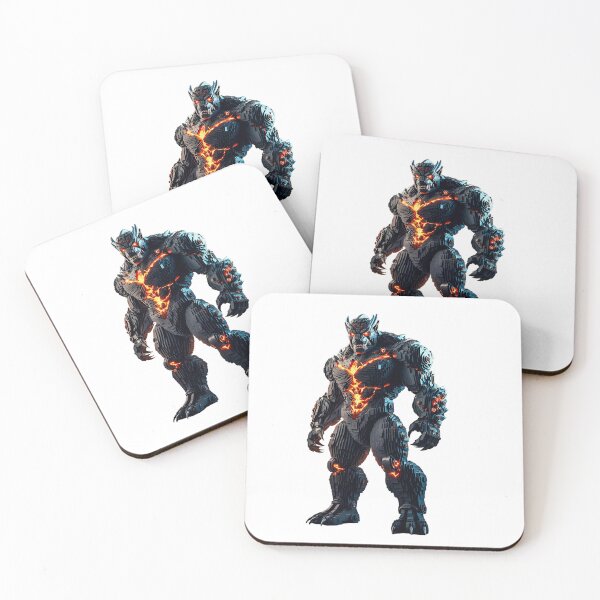 Item preview, Cybernetic Vulkan Knight Beast designed and sold by Flex Brix.