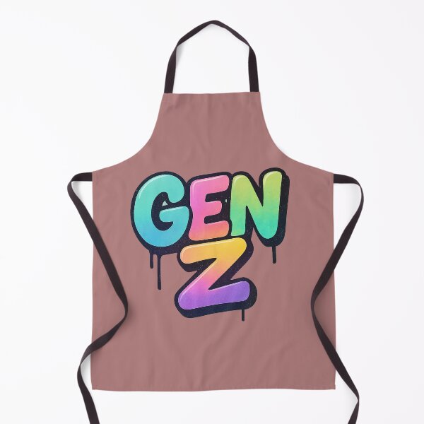 Item preview, Gen Z Vibes Trendy Logo designed and sold by OwnYourMood.