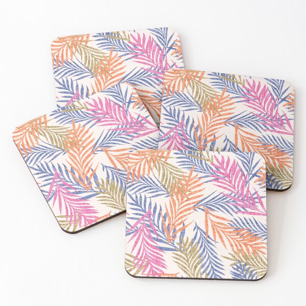 Item preview, Multicolour Tropical Palm Leaf Pattern – Vibrant Jungle Botanical Design designed and sold by SIR13.