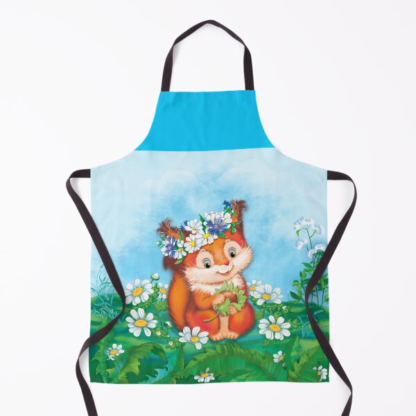 Item preview, orange cute squirrel designed and sold by SVETLANA ZOLOTAREVA.