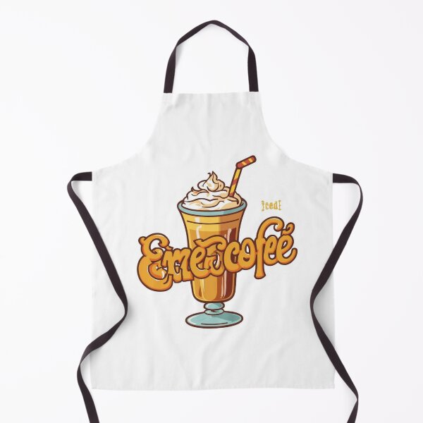 Item preview, Retro Emotional Support Iced Coffee Groovy 70s Aesthetic designed and sold by MonoMirth.