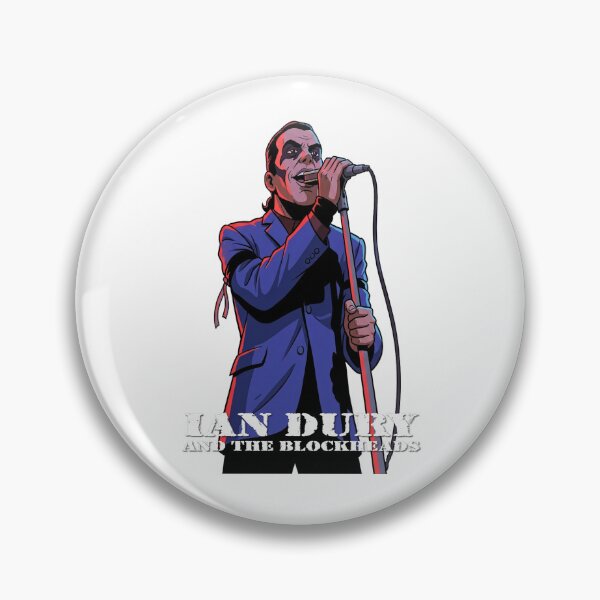 Item preview, Ian Dury - Cartoon designed and sold by Bigkite.