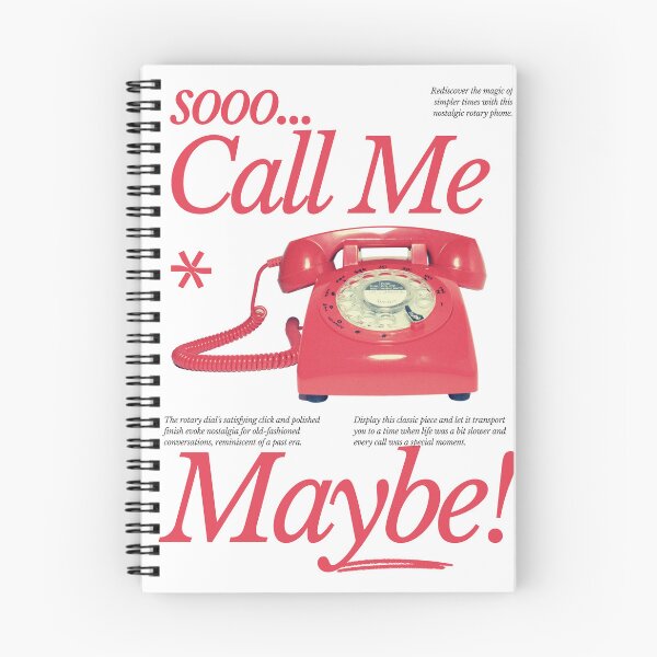 Item preview, SO CALL ME MAYBE! designed and sold by GreatBday.