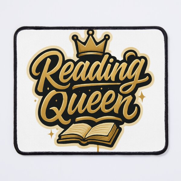 Item preview, Reading Queen – Book Lover Quote Design  designed and sold by OwnYourMood.