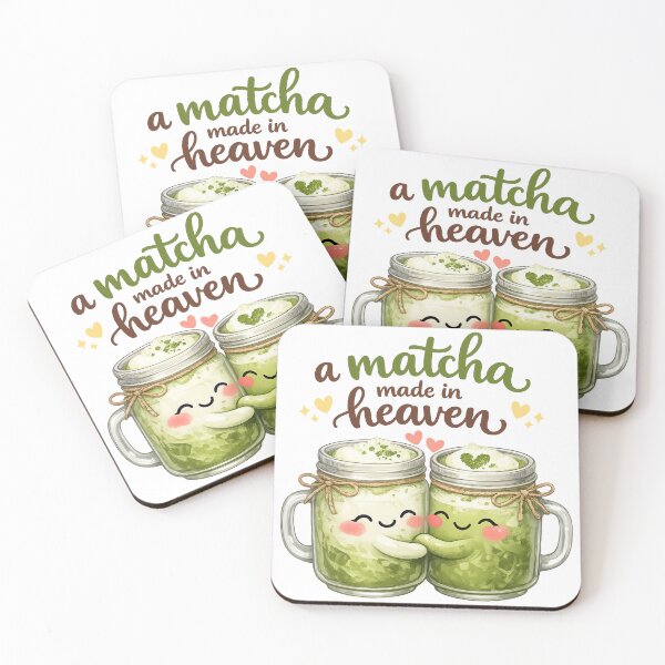 Item preview, A Matcha Made in Heaven Cute Funny Pun designed and sold by Ricaso.