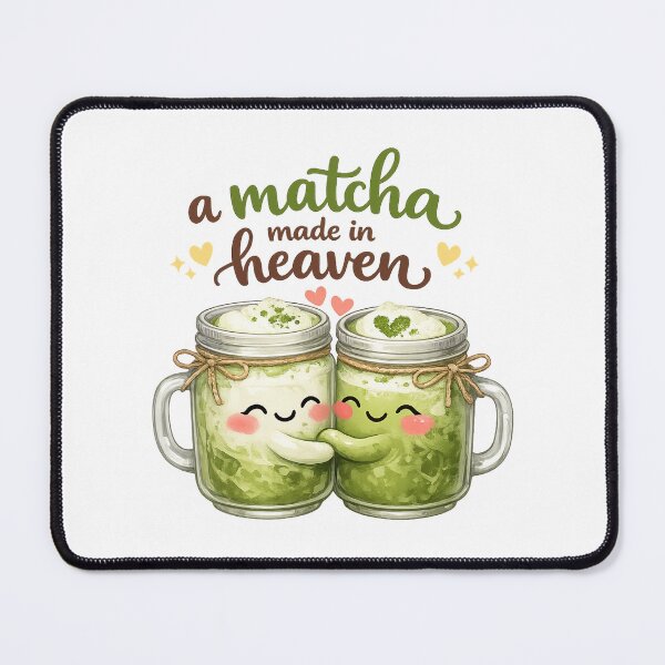 Item preview, A Matcha Made in Heaven Cute Funny Pun designed and sold by Ricaso.