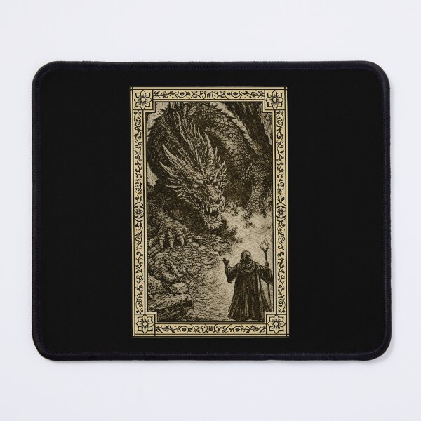 Item preview, Mage versus Dragon designed and sold by Dungeon-Shop.