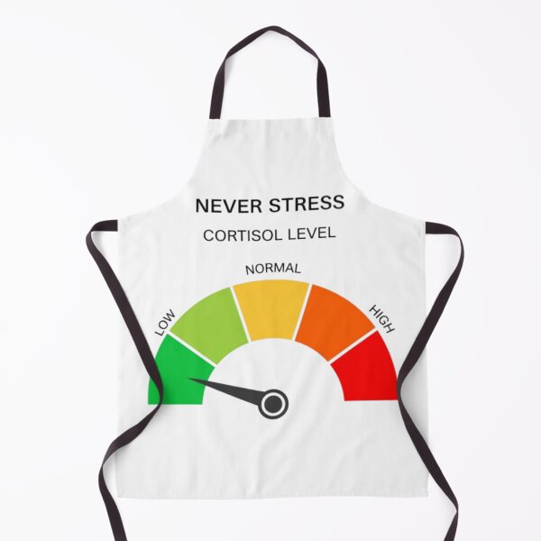 Item preview, Never Stress Low Cortisol Meme designed and sold by ChromiraStudios.