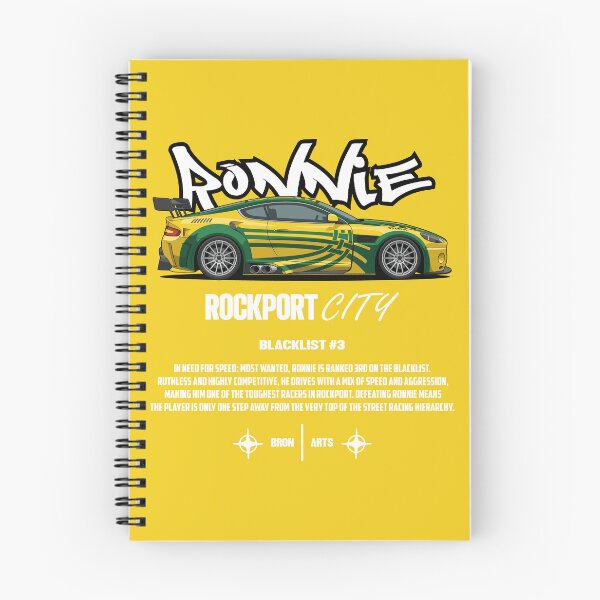 Item preview, Need For Speed Most Wanted Blacklist #3 Ronnie Db9 designed and sold by BronArtworks.