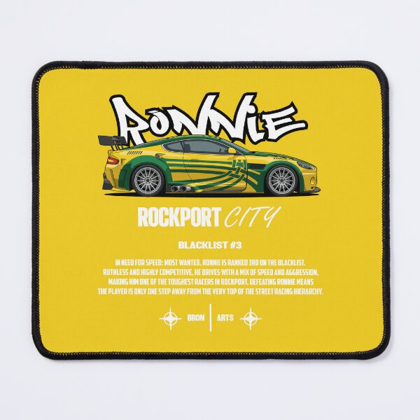 Item preview, Need For Speed Most Wanted Blacklist #3 Ronnie Db9 designed and sold by BronArtworks.