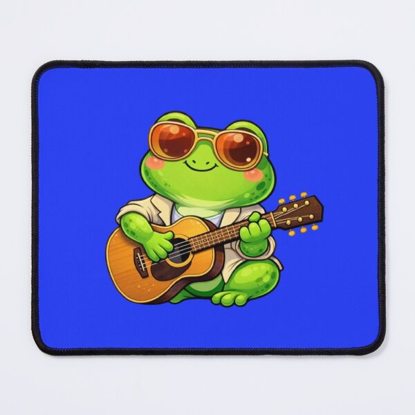 Item preview, Froggies playing music with a guitar designed and sold by FroggyOnly.