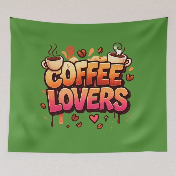 Item preview, Coffee Lovers 3D Logo designed and sold by OwnYourMood.