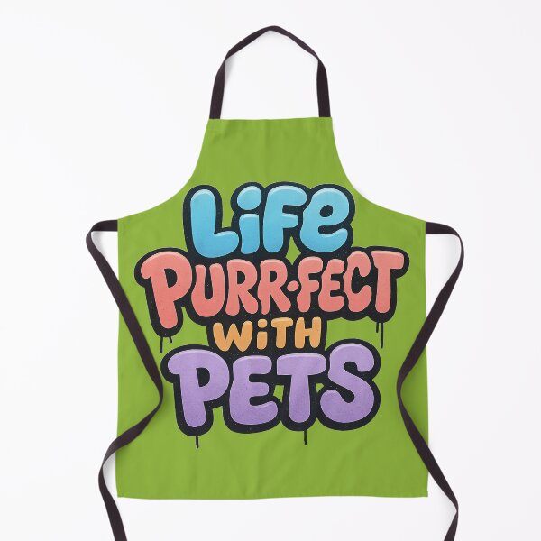 Item preview, Life Purr-fect With Pets Logo designed and sold by OwnYourMood.