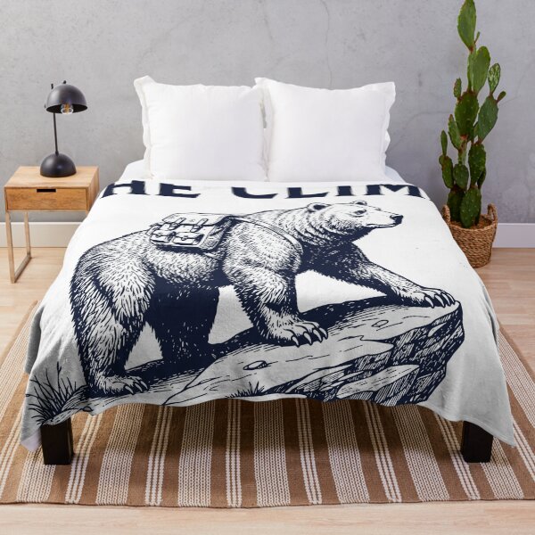 Item preview, Endure The Climb Hiking Bear Mountain Backpacking Wilderness Vintage Engraving Animal T-Shirt designed and sold by TeeVerse27.