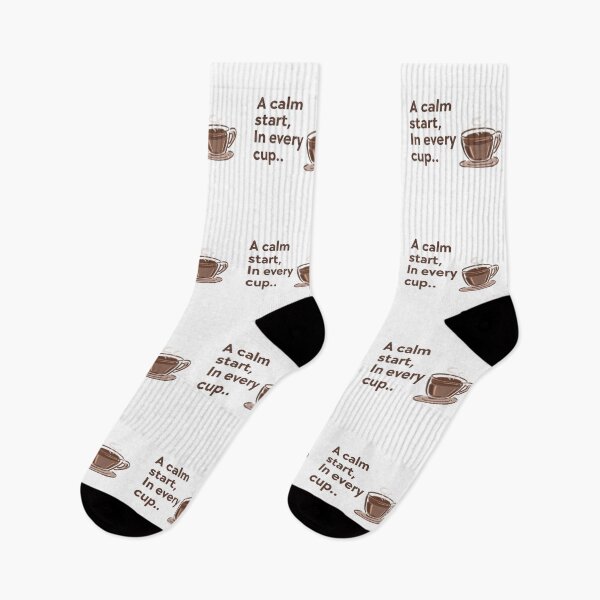 Item preview, A calm start in every cup designed and sold by Wild Shirt Studio.