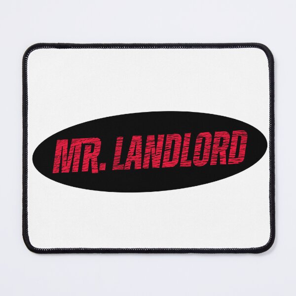 Item preview, Mr Landlord on black background  designed and sold by stupidwolfbird.