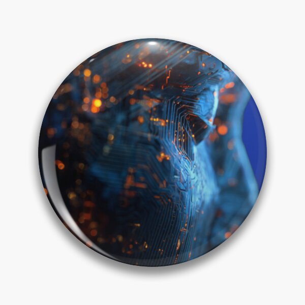 Item preview, Artificial Intelligence Cyberpunk Brain Circuitry designed and sold by ChinzorigBAY.