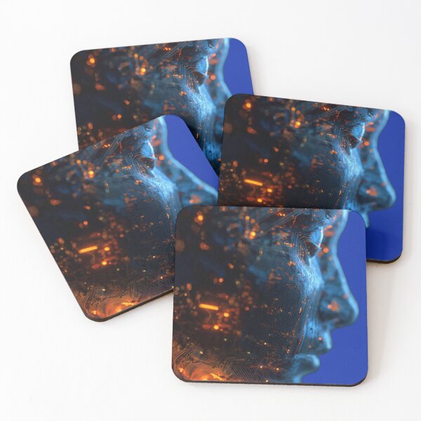 Item preview, Artificial Intelligence Cyberpunk Brain Circuitry designed and sold by ChinzorigBAY.