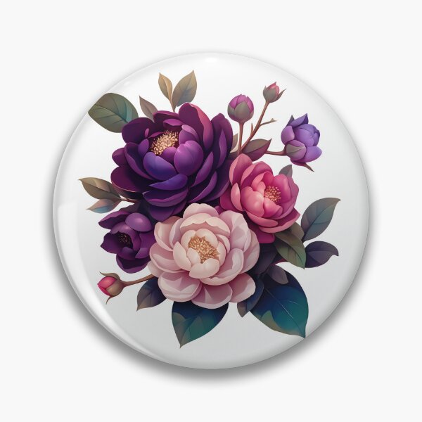 Item preview, Luxury Peony Rose Bouquet Saint Valentine's Day - Elegant Floral Love Art Print designed and sold by DesignArtist.ia.