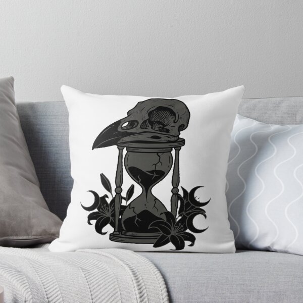 Item preview, Raven Hourglass Lilies Sigil designed and sold by IllumeInk.