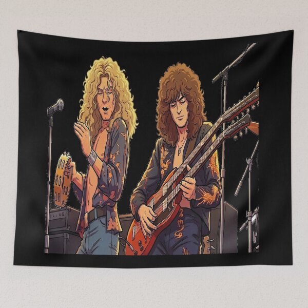 Item preview, Led Zeppelin - Cartoon designed and sold by Bigkite.