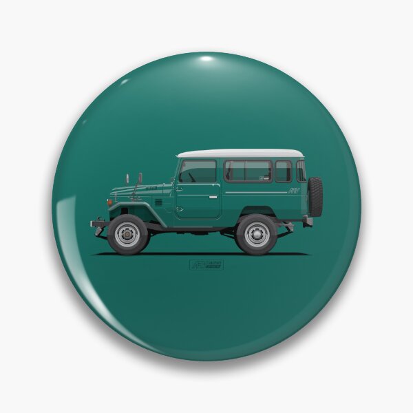 Item preview, FJ43 Hardtop Rustic Green BJ43V – 40 Series Classic Utility 4x4 Illustration | ARVwerks designed and sold by ARVwerks.