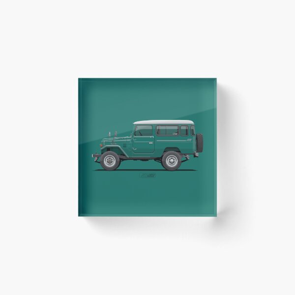 Item preview, FJ43 Hardtop Rustic Green BJ43V – 40 Series Classic Utility 4x4 Illustration | ARVwerks designed and sold by ARVwerks.