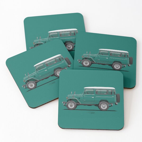 Item preview, FJ43 Hardtop Rustic Green BJ43V – 40 Series Classic Utility 4x4 Illustration | ARVwerks designed and sold by ARVwerks.