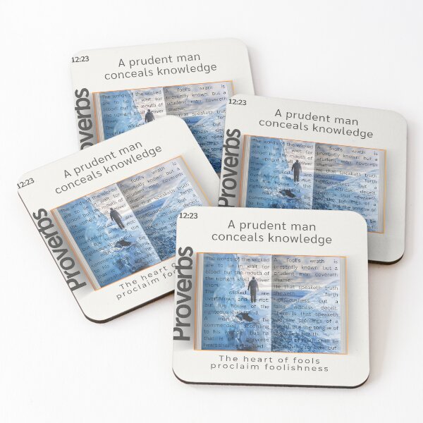 Item preview, Proverbs 12:23 designed and sold by Undonemadenew.