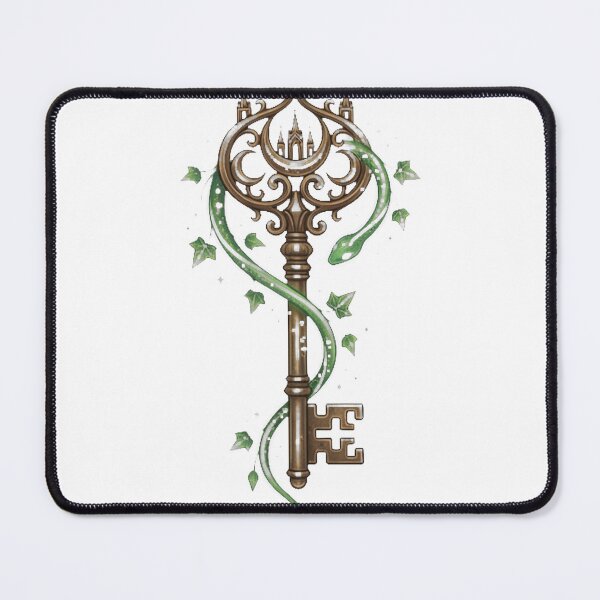 Item preview, Moon Cathedral Serpent Key Emblem designed and sold by IllumeInk.