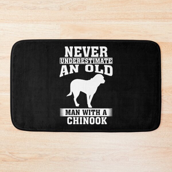 Item preview, Never Underestimate an Old Man with Chinook designed and sold by CosmoKitsch.